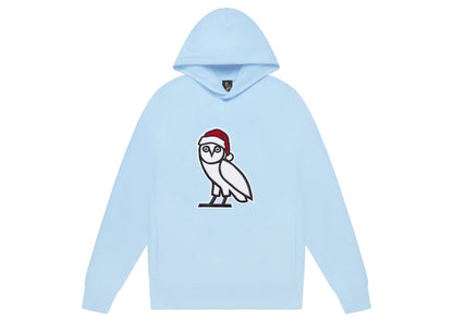 OVO Holiday Owl Hoodie (FW21) Sky Blue