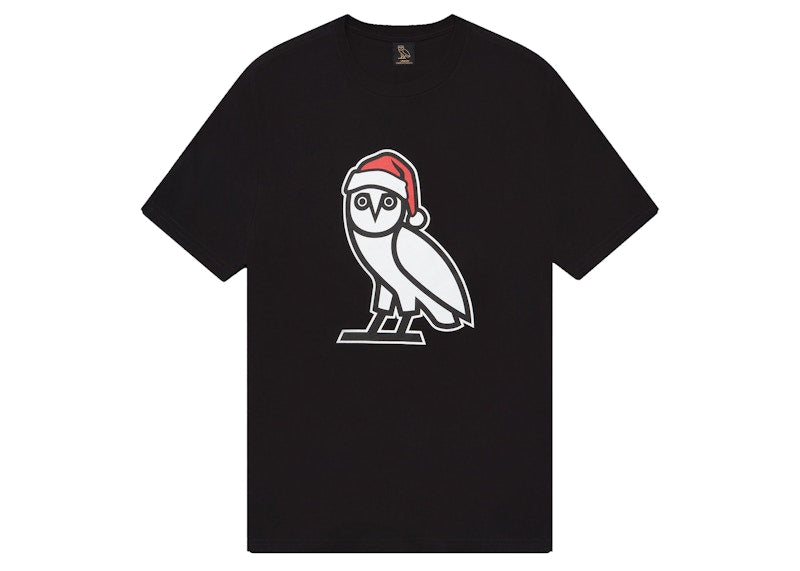 OVO Holiday Owl T-shirt Black