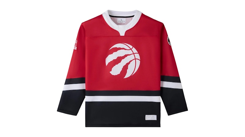 OVO Hometown Heroes Toronto Raptors Hockey Jersey Red