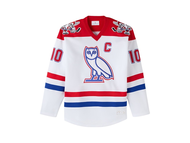 OVO Icon Hockey Jersey White