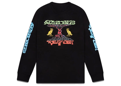 OVO Illusion Long Sleeve T-shirt Black