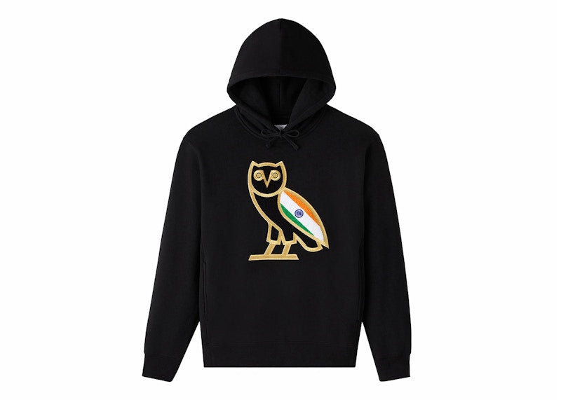 OVO India OG Owl Hoodie Black