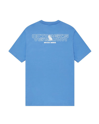 OVO Iridescent Grid Owl T-shirt Ocean