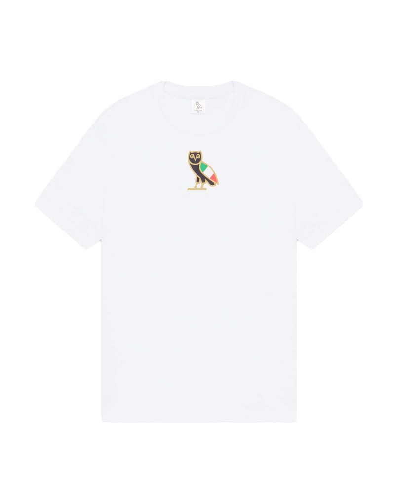OVO Italy Classic Owl T-shirt White