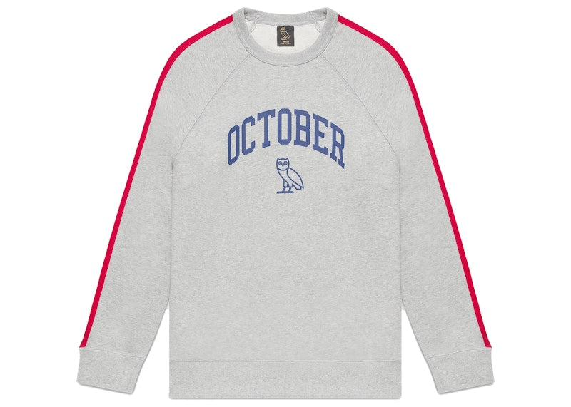 OVO Ivy League Crewneck Heather Grey