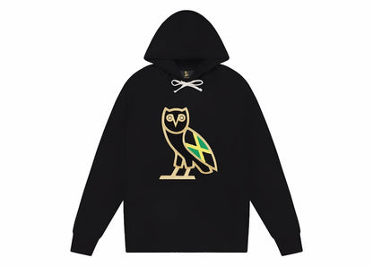OVO Jamaica OG Owl Hoodie Black