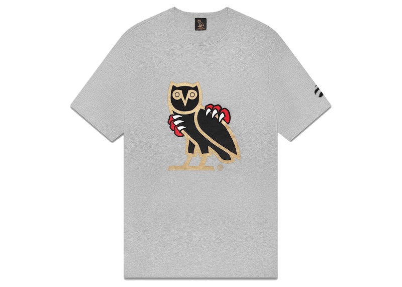 OVO Jurassic Park OG Owl T-shirt Heather Grey