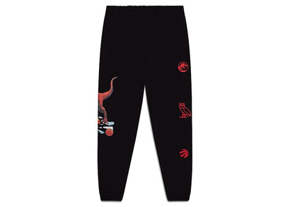 OVO Jurassic Park Raptor Sweatpant Black