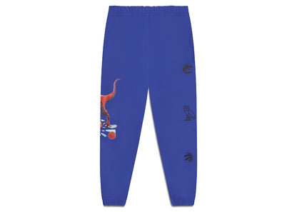 OVO Jurassic Park Raptor Sweatpant Raptors Purple