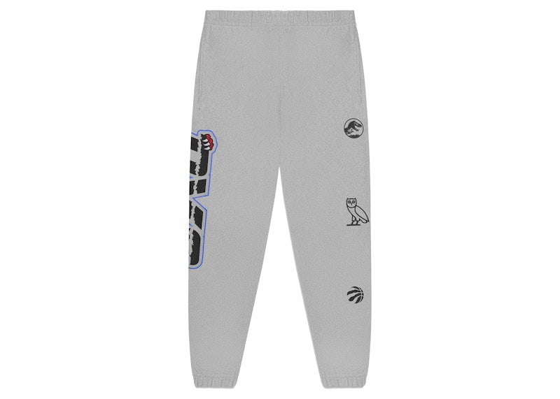 OVO Jurassic Park Runner Sweatpant Heather Grey