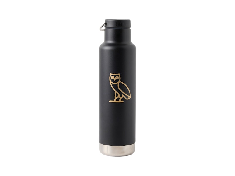 OVO Klean Kanteen 20 Oz Insulated Bottle Black