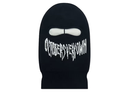 OVO Knitted Balaclava Black