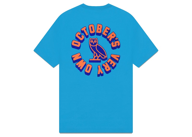OVO Knock Out T-shirt Blue Jewel