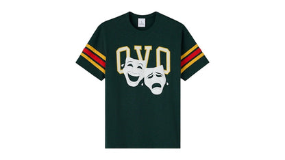OVO Last Ones Laughing Football T-Shirt Midnight Green