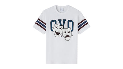 OVO Last Ones Laughing Football T-Shirt White