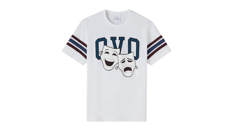 OVO Last Ones Laughing Football T-Shirt White