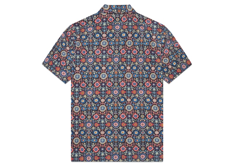 OVO Liberty Floral Camp Shirt Black