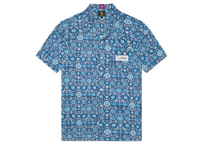 OVO Liberty Floral Camp Shirt Blue