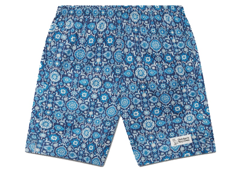 OVO Liberty Floral Shorts Blue