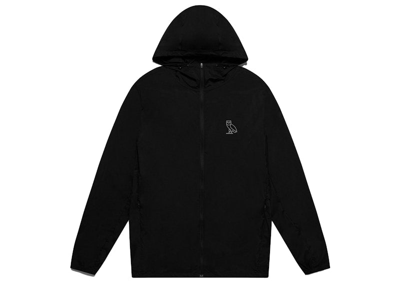 OVO Lightweight Running Jacket Black