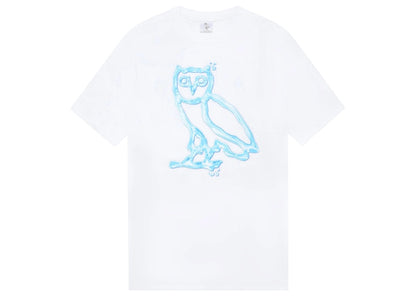 OVO Liquid Owl T-shirt White