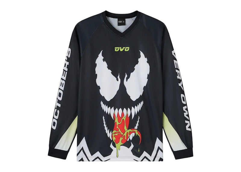 OVO Marvel Venom Snocross Jersey Black