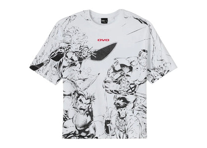 OVO Marvel X-Men Splash Page Tee White
