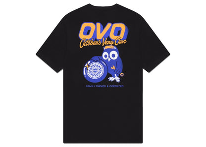 OVO Mechanic Owl T-shirt Black