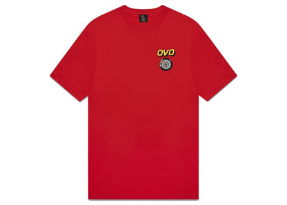 OVO Mechanic Owl T-shirt Red
