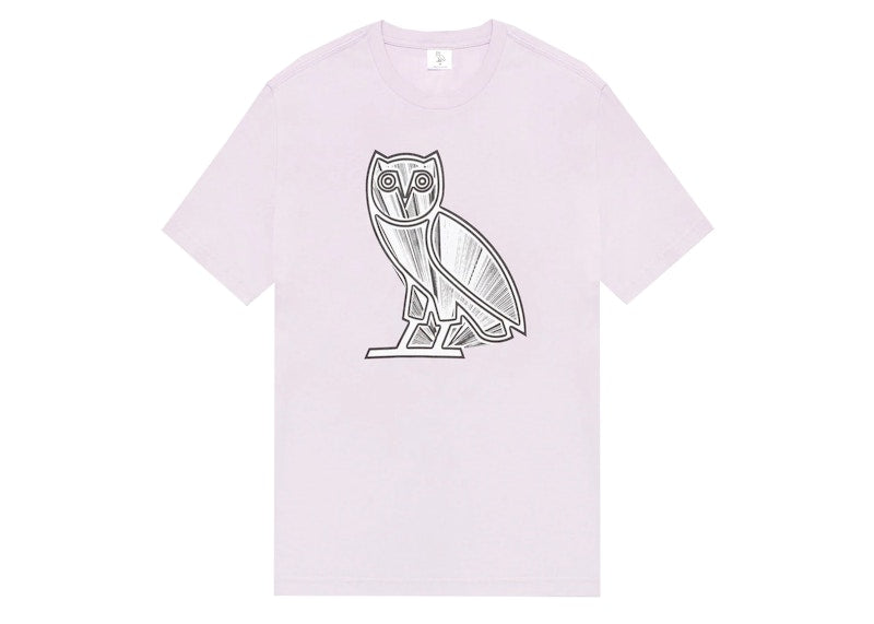 OVO Metallic Owl T-shirt Orchid