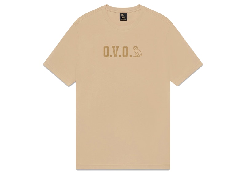 OVO Military Stencil T-shirt Caramel