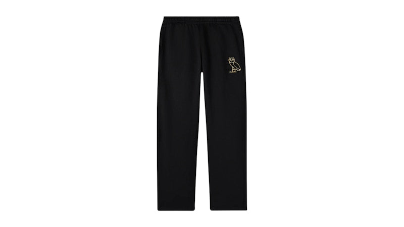 OVO Mini OG Open-Hem Sweatpant Black