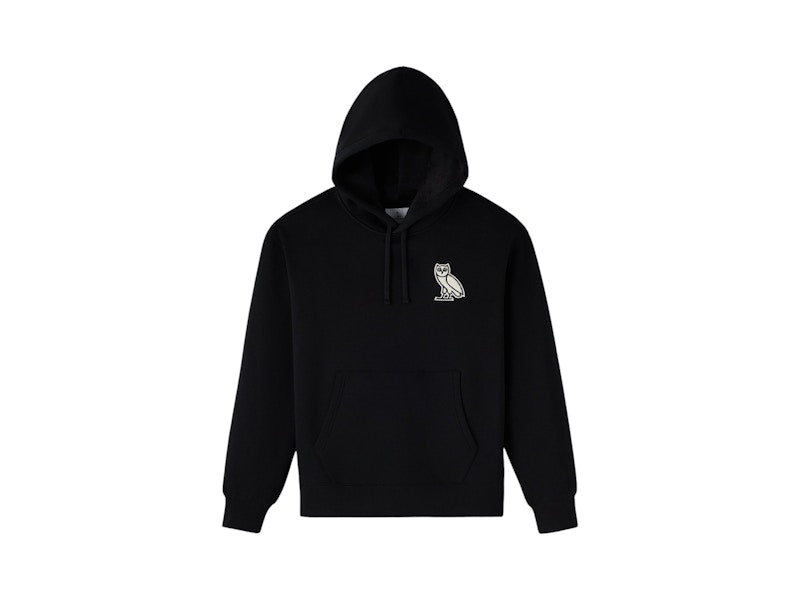 OVO Mini OG Plush Hoodie Black