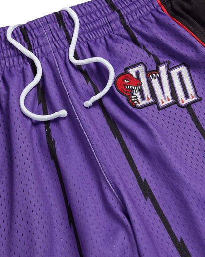 OVO Mitchell And Ness '95 Raptors Basketball Short Purple/Black