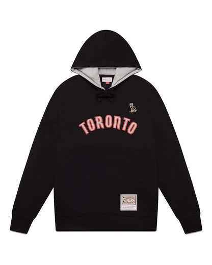 OVO Mitchell And Ness '95 Raptors Hoodie Black