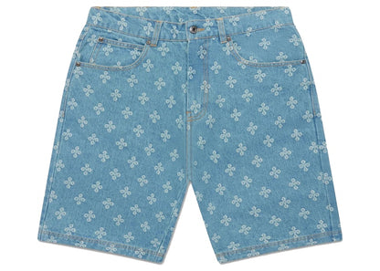 OVO Monogram Denim Short Washed Indigo