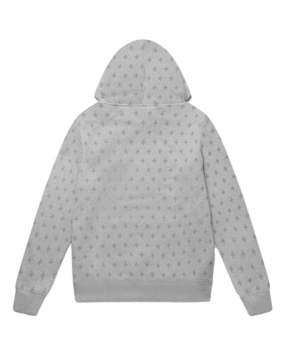 OVO Monogram Hoodie Heather Grey