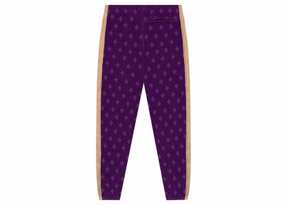 OVO Monogram Velour Track Pant Purple