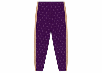 OVO Monogram Velour Track Pant Purple