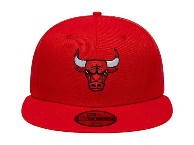 OVO NBA Chicago Bulls New Era 59Fifty Fitted Hat Red