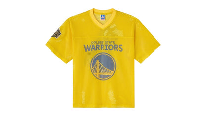 OVO NBA Golden State Warriors Mesh Jersey Yellow