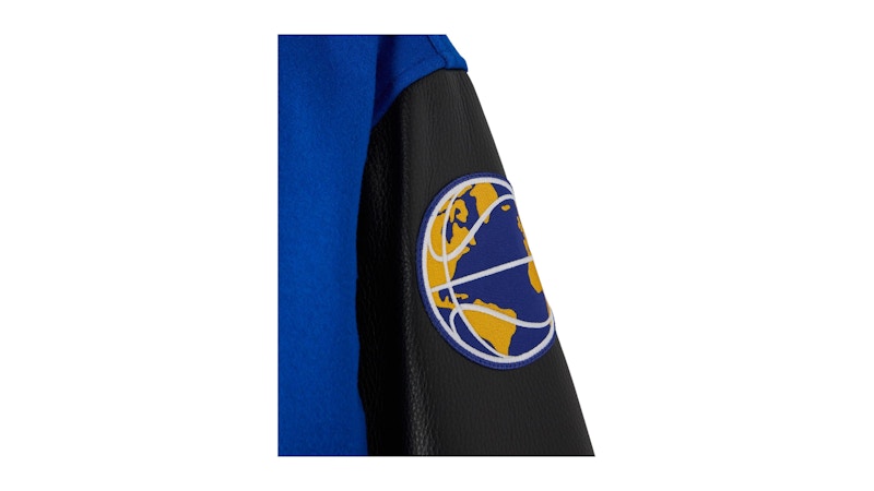 OVO NBA Golden State Warriors Varsity Jacket Blue