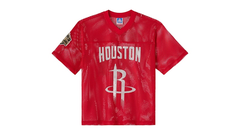 OVO NBA Houston Rockets Mesh Jersey Red