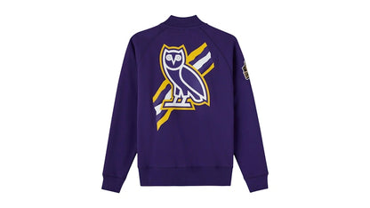 OVO NBA Los Angeles Lakers Fleece Jacket Purple