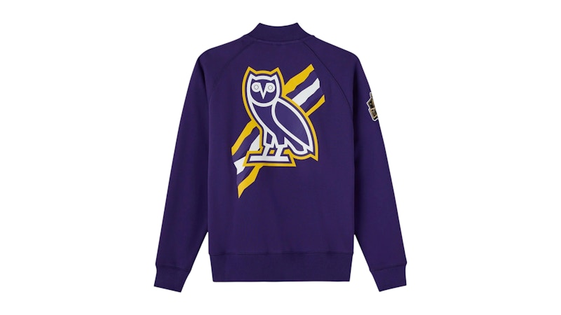 OVO NBA Los Angeles Lakers Fleece Jacket Purple