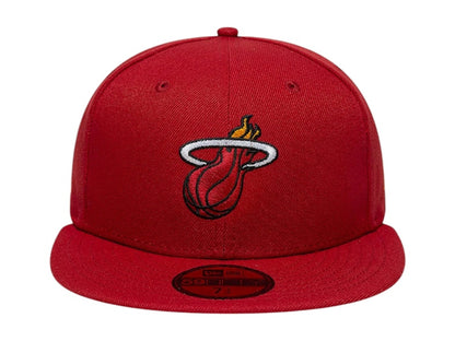 OVO NBA Miami Heat New Era 59Fifty Fitted Hat Red