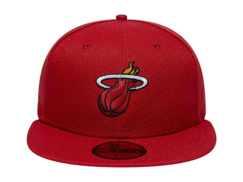 OVO NBA Miami Heat New Era 59Fifty Fitted Hat Red