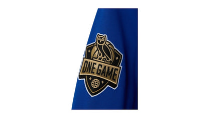 OVO NBA New York Knicks Fleece Jacket Blue