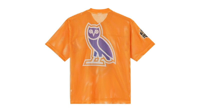 OVO NBA New York Knicks Mesh Jersey Orange
