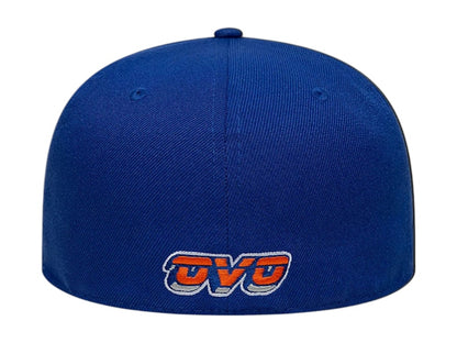 OVO NBA New York Knicks New Era 59Fifty Fitted Hat Blue